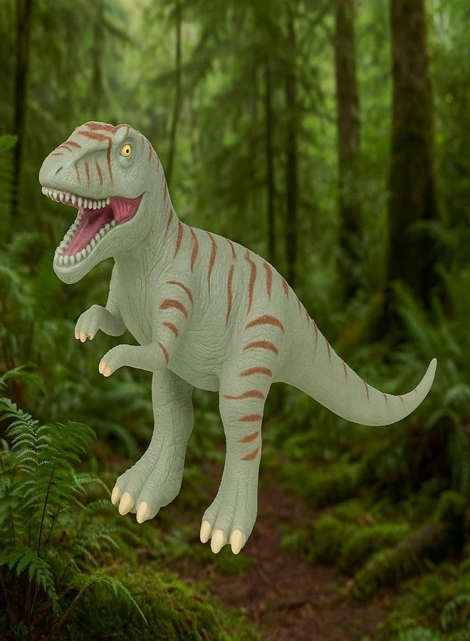 DTR Creation Tyrannosaurus Rex Dinosaur Toy - 34cm Realistic Soft Plastic T-Rex Figure for Kids | Educational Prehistoric Animal Model | Birthday Gift for Boys & Girls - Image 2
